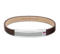 Bracelet Homme TOMMY HILFIGER WOVEN TEXTURE 2790397 Cuir Brun