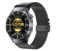 Bracelet Huawei GT6 Pro 46mm, 22mm Milanais Bracelet en Titane avec Boucle de Type Parachute pour Huawei Watch GT6/GT5/GT5 Pro/GT4/GT3/GT3 Pro/GT2/GT2 Pro/GT 46mm/Xiaomi Redmi Watch 5 Active/5 Lite