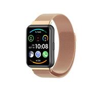 Bracelet Huawei Watch Fit 2 Bracelet milanais magnétique sans aide à l'installation Rose dorée