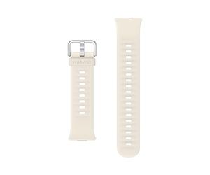 Bracelet HUAWEI WATCH FIT 4 en fluoroélastomère blanc, 20 mm, compatible avec la montre connectée HUAWEI WATCH FIT 4 et WATCH FIT 4 Pro