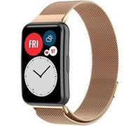 imoshion Bracelet magnétique milanais pour Huawei Watch Fit - Rose Doré