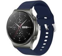 Bracelet Huawei Watch GT 2,Huawei Watch GT 2e Sport (46mm),Huawei Watch GT Pro imoshion Bracelet silicone Bleu foncé G