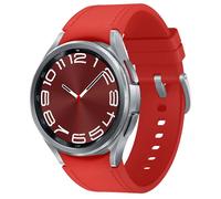 Bracelet Hybride en cuir pour G Watch 4/5 130mm, M/L Rouge
