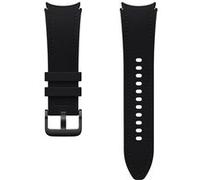 Samsung Galaxy Bracelet Hybride Officiel en Cuir écologique (S/M) pour Galaxy Watch, Noir