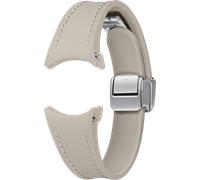 Bracelet Hybride en Simili cuir pour G Watch Series 4/4 Classic/5/5 Pro/6/6 Classic 115mm, S/M Taupe Samsung