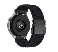 Bracelet HYSDFFG Compatible avec Amazfit Cheetah/Cheetah Pro/Balance, Bracelet Tressé Sport Souple, Noir, Unisex, One Size (fits most wrist sizes), Nylon, Fermoir Déployant à Bouton-Poussoir