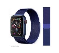 Bracelet IBROZ Apple Watch 42/44/45mm Maille bleu