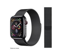 Bracelet IBROZ Apple Watch 42/44/45mm Maille noir