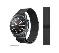 Bracelet IBROZ Samsung/Huawei 22mm Maille noir