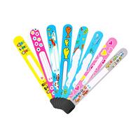 Bracelet Identification Enfant,8 Pcs Étanche Réutilisable Bracelet Enfant Securite Bracelet Identification de Securite Bracelet de Sécurité Enfant SOS Bracelet de Secours pour Garçons Filles Bébés