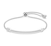 Bracelet Idyllia, Tailles variées, Flèche, Blanc, Métal rhodié OS
