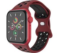 imoshion imoshion Bracelet sport⁺ Watch Series 1 á 9 / SE (38/40/41 mm) | Series 10 (42 mm) Taille S/M Wine Red et Black Multicolore