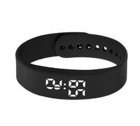 Bracelet intelligent - Bracelet connecté pour femme - Montre étanche moniteur podomètre pour course à pied, exercice, étudiants, hommes, femmes, entraînement, coureurs, gym, marche, calories