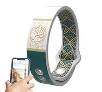 Bracelet intelligent - Bracelet du Coran, appareil portable en silicone pour homme Inspiration spirituelle Utilisation quotidienne Rencontres religieuses