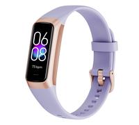 Bracelet Intelligent C60, Surveillance Du Rythme Cardiaque Et De L'oxygénation Du Sang Sur Écran Amoled 1.1, Bracelet Cadeau Avec Multiples Modes D'exercice, Couleur Violet