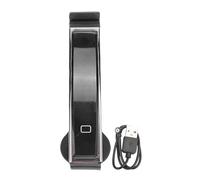 Bracelet Intelligent pour la santé, Tracker de Fitness avec comptoir de Pas, Tracker de Fitness Portable, Tracker d'activité à l'épreuve de l'eau pour Les Femmes, Les Hommes, Les (Noir)