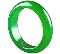 Bracelet Jade en éMeraude Naturel éMeraude Pleine Jade Quartzite ImpéRial Vert Jade pour MèRe,63-64mm