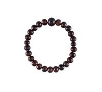 京都あさひ屋 Bracelet japonais en palissandre 8 mm avec cœur sculpté Sutra Juzu Chapelet de prière Mala fait main à Kyoto Bracelet pour homme
