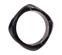 Bracelet jonc carré coloré géométrique épais en résine irrégulière accessoires déclaration bijoux pour femme bijoux colorés, taille unique, Comme décrit