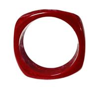 Bracelet jonc carré coloré géométrique épais en résine irrégulière accessoires déclaration bijoux pour femme bijoux colorés, taille unique, Comme décrit