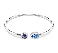 Swarovski Bracelet jonc Chroma, Multicolore, plaqué rhodium, coupe mixte