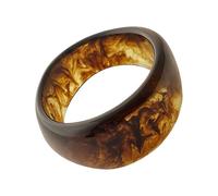 Bracelet jonc coloré en résine large géométrique irrégulière bijoux vintage accessoire de mode artistique, 6.3cm, Résine