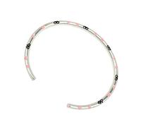 Bracelet jonc contemporain en cuivre ouvert réglable pour les tenues tendance Accessoire de poignet léger semi-ouvert, taille unique, Comme décrit