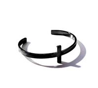 Bracelet Jonc Croix Religieux pour Femmes En Acier Inoxydable Couleur Or Hommes Bracelets Tendance Boho Bijoux pulseras mujer hombre