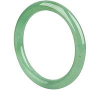 Bracelet jonc en jade naturel vert lac 58-62 mm Fengshui tendance pour femme véritable, normal, Pierre, Pierre