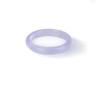 Bracelet Jonc En Jade Pour Femme, Bracelet En Jade Œil-De-Chat Glacé Pour Femme, Bracelet En Pierre De Lune Blanche Glacée De Haute Qualité,Bracelet Au Style Unique Et Novateur,Violet,53~54mm