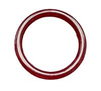 Bracelet jonc en jade pour femmes, bracelet jonc en jadéite rouge birmane naturelle véritable ronde, bijoux, taille unique, Agate