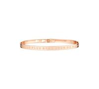 Bracelet JONC en Laiton Rosé - Message : TU ES Le Plus Beau Jour DE MA Vie