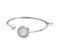 Bracelet jonc femme - Lotus - Rainbow arbre de vie - Acier inoxydable - Oxydes de zirconium