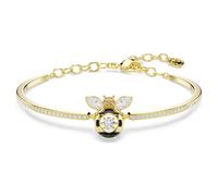 Bracelet-jonc Idyllia, Tailles variées, Abeille, Multicolore, Doré à l’or 18 carats (750/1000) OS