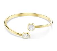 Bracelet-jonc Imber, Tailles variées, Blanc, Doré à l’or 18 carats (750/1000) L