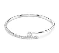Swarovski Bracelet-jonc Matrix 5753571-M Femme Blanc Acier inoxydable plaqué rhodium Taille M