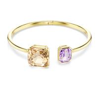 Bracelet-jonc Millenia, Taille octogonale, Multicolore, Doré à l’or 18 carats (750/1000) M