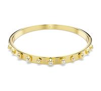 Bracelet-jonc Numina, Diverses tailles rondes, Blanc, Doré à l’or 18 carats (750/1000) S