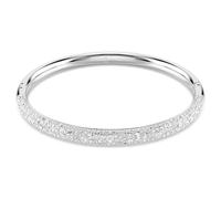 Bracelet-jonc Sublima, Pavé neige, Blanc, Métal rhodié S