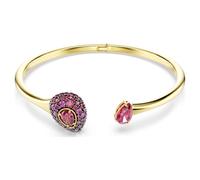 Bracelet-jonc Sublima, Taille poire, Rouge, Doré à l’or 18 carats (750/1000) L