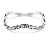 Swarovski Bracelet-jonc Sublima, Taille ronde, Blanc, Métal rhodié
