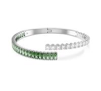 Swarovski Bracelet 'Matrix' vert / argent / transparent, Taille M