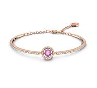 Bracelet-jonc Una, Taille ronde, Violet, Doré à l’or rose 18 carats (750/1000) OS