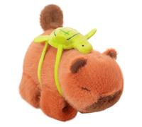 Bracelet jouet en tissu Kabybara - peluche rapide, bracelet jouet, peluche pour | Jouet en peluche câlins de 25 cm avec design Capybara, bracelet animal doux pour ra