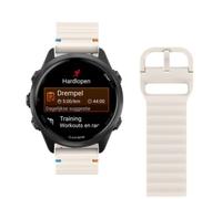 Bracelet - JUSTIN - Garmin Forerunner 55/165 - Silicone - Largeur 20 mm - Noir