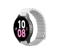 Bracelet Magfit pour Samsung Galaxy Watch 20mm, blanc