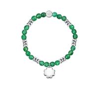 Bracelet LA PETITE STORY en Métal Blanc et Pierre Naturelle