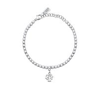 Le Petite Story Tennis Family Steel Crys Bracelet Argenté Femme