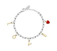 Bracelet - La Petite Story - LPS05ASD34 - Acier massif - Argenté - Inscription Love
