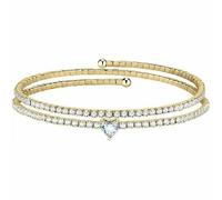 Bracelet - La Petite Story - Lps05asd24 - Cœur bleu en cristal - Doré et blanc - Pour femmes
